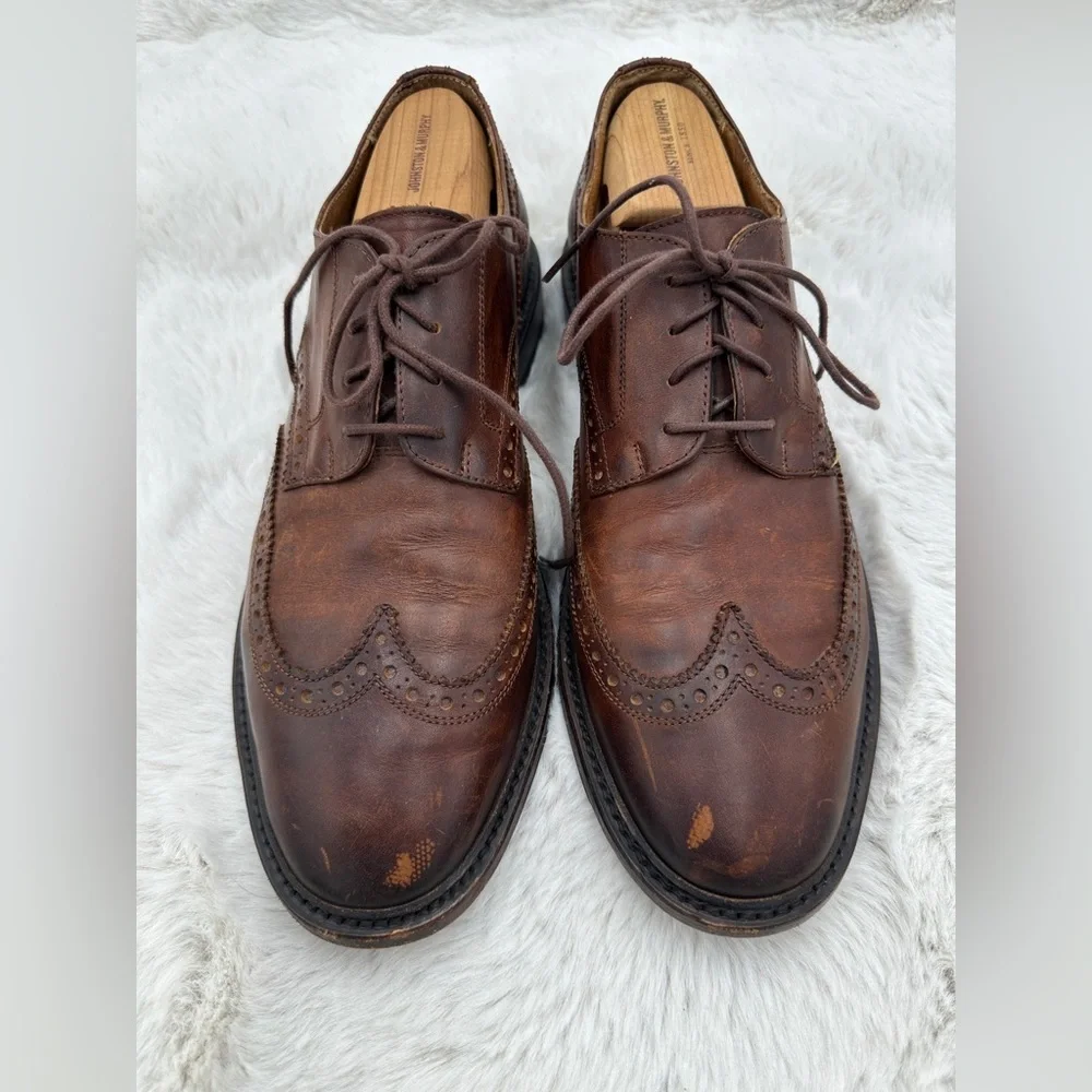 Frye Paul Bal Men’s Brown‎ Oxford Dress Shoes Size 10.5 D